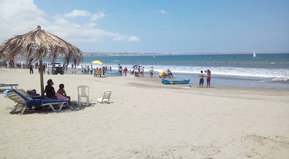 Vista Satelital De La Playa Colán En Piura En Perú Fotos Y Videos